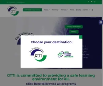 Gtti.ca(Georgina Trades Training Inc) Screenshot