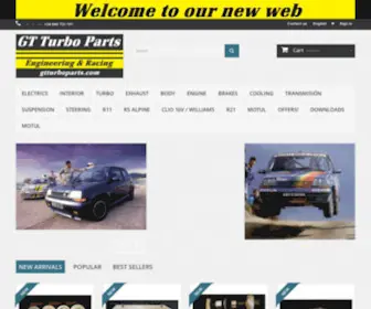 Gtturboparts.com(GT Turbo Parts) Screenshot