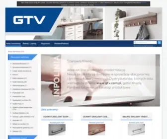 GTV.sklep.pl(GTV Akcesoria meblowe i oświetlenie (PL)) Screenshot
