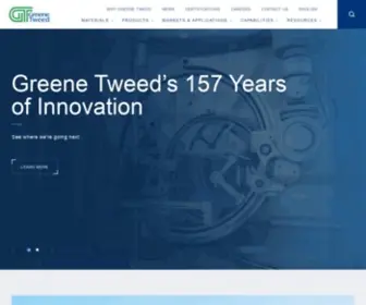 Gtweed.com(Greene Tweed) Screenshot