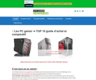 GTxgamer.fr(Les PC gamer) Screenshot