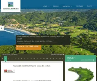 Guacalitogolf.com(Emerald Coast Nicaragua Premier Golf Courses) Screenshot