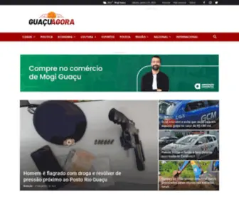 Guacuagora.com.br(Guaçu Agora) Screenshot