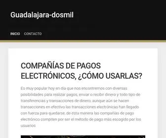 Guadalajara-Dosmil.com(Guadalajara Dosmil) Screenshot