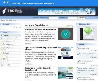 Guadalinex.org(Noticias Guadalinex) Screenshot