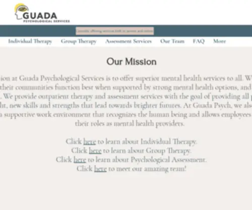 Guadapsych.com(Mysite) Screenshot