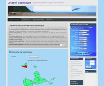 Guadeloupe-Guadeloupe.com(Location Guadeloupe) Screenshot