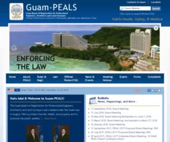 Guam-Peals.org(Guam PEALS) Screenshot