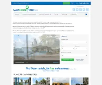 Guamrentalfinder.com(Best Choice to Find Guam Rentals) Screenshot