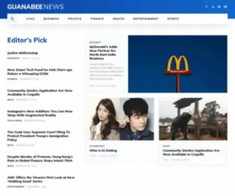 Guanabee.com(News, Breaking and World News) Screenshot