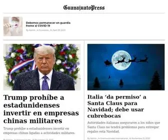 Guanajuatopress.mx(Just another WordPress site) Screenshot