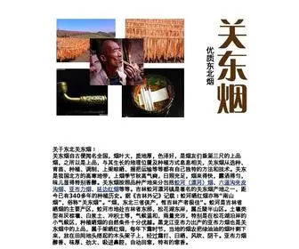 Guandongyan.com(关东烟) Screenshot