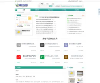 Guangdianzi.biz(中国光电子网) Screenshot