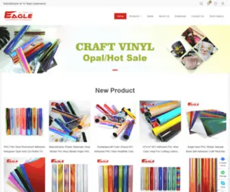 Guangzhoueagle.com(Vinyl Wrap Manufacturer) Screenshot