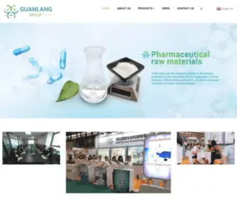 Guanlang-Group.com(Pharmaceutical Intermediates) Screenshot