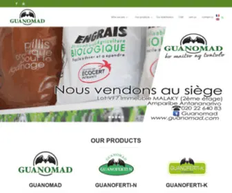 Guanomad.com(Page d'accueil) Screenshot