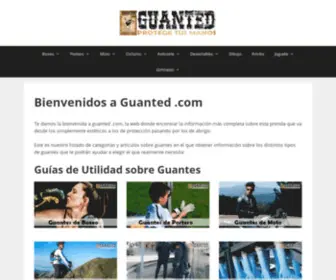 Guanted.com(COMPRAR GUANTES al Mejor Precio) Screenshot