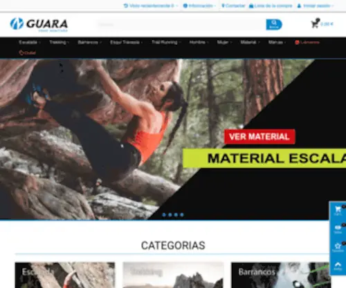 Guara-Mascun.com(Montaña) Screenshot