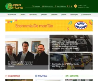 Guaranoticias.com.br(Guara Notícias) Screenshot