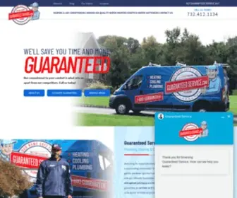 Guaranteedservice.com(Monroe Twp Heating Cooling Plumbing Electrical) Screenshot