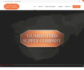 Guaranteedsupply.com(Guaranteed Supply Company) Screenshot