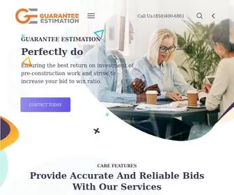 Guaranteeestimation.com(Construction Estimation) Screenshot