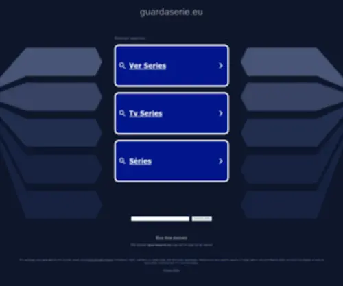 Guardaserie.eu(guardaserie) Screenshot
