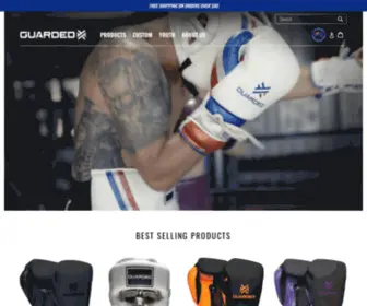 Guardedfightgear.com.au(Store to Buy Boxing Gloves in Perth) Screenshot