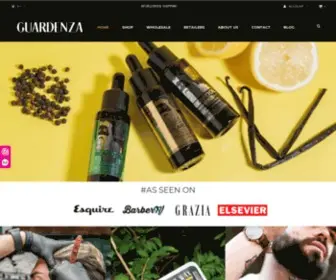 Guardenza.com(Grooming products) Screenshot