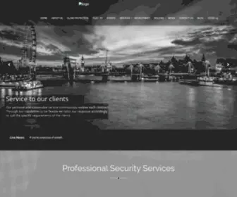 Guardforcesecurity.co.uk(Professional Security Services) Screenshot