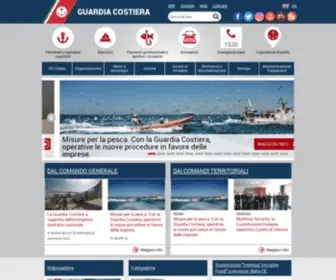 Guardiacostiera.gov.it(Guardiacostiera) Screenshot