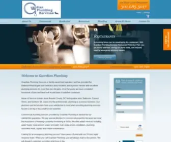 Guardian-Plumbing.com(Plumber in Annapolis MD) Screenshot