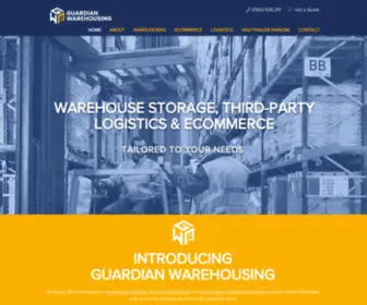 Guardian-Warehousing.co.uk(Warehouse & Logistics Company In Wolverhampton) Screenshot
