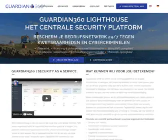 Guardian360.de(Die Zentrale Sicherheitsplattform) Screenshot