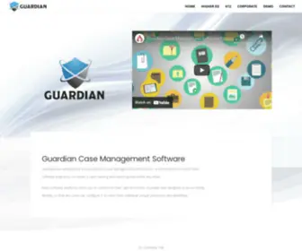 Guardianconduct.com(Case Management Software) Screenshot
