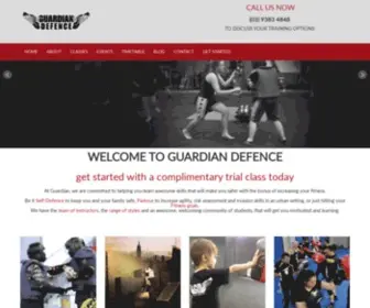 Guardiandefence.com(Guardian Defence) Screenshot