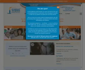 Guardiannurses.com(Guardian Nurses) Screenshot