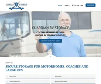 Guardianrvstorage.com(Central) Screenshot