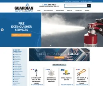 Guardiansafety.com(Guardian Safety & Supply) Screenshot