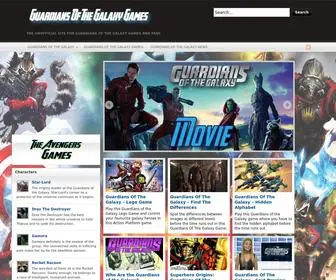 Guardiansofthegalaxygames.com(Guardians of the Galaxy Games) Screenshot