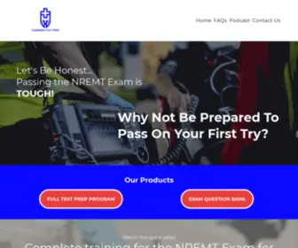 Guardiantestprep.com(NREMT Exam Test Prep) Screenshot
