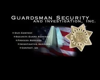 Guardsman-Security.com(Guardsman Security & Investigation) Screenshot