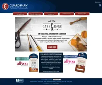 Guardsman.com(Guardsman Furniture Professionals) Screenshot