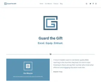 Guardthegift.com(Guard the Gift) Screenshot