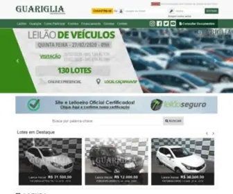 Guariglialeiloes.com.br(Leilões) Screenshot