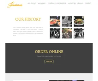 Guarinoscleveland.com(Cleveland's Oldest Restaurant) Screenshot