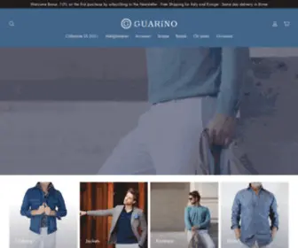 GuarinoStore.it(Guarino Store Boutique Made in Italy P/E 2021) Screenshot