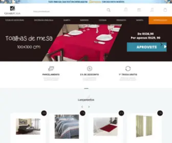 Guarucasa.com.br(Lençóis de Luxo para Conforto Único) Screenshot