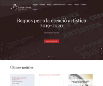 Guaschcoranty.com(Fundació) Screenshot