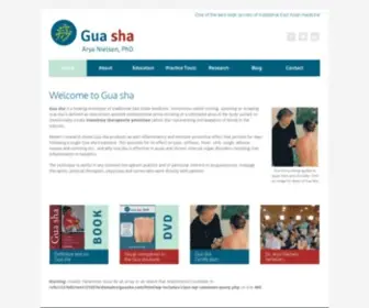 Guasha.com(Gua sha by Arya Nielsen) Screenshot